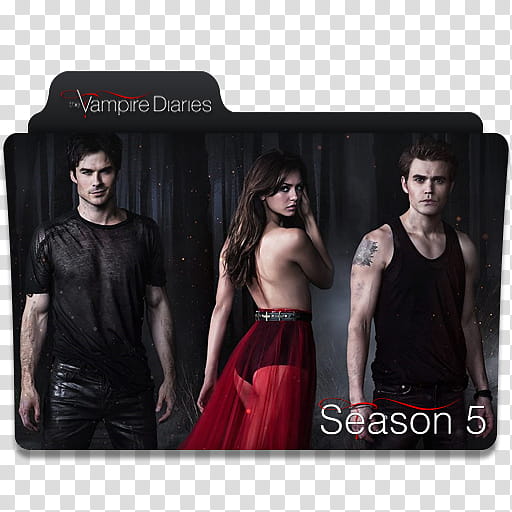 The Vampire Diaries   Folder Icons, Season  (-) transparent background PNG clipart