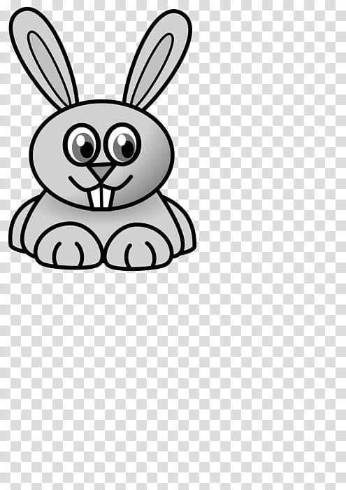 Easter Bunny, Rabbit, Drawing, Rabbit Rabbit Rabbit, White, Black, Black And White
, Line Art transparent background PNG clipart