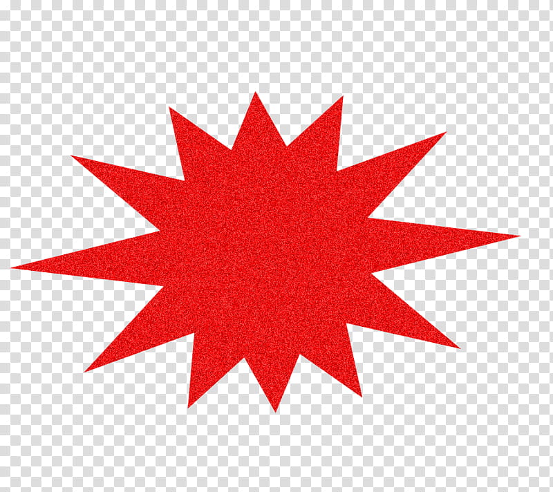 explosiones, red star icon transparent background PNG clipart