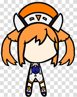 Walfas Props Lady Orange Heart transparent background PNG clipart thumbnail