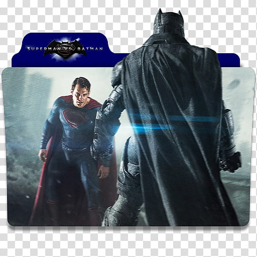 Batman Vs Superman And Man Of Steel Folder Icon, Batman Vs Superman transparent background PNG clipart