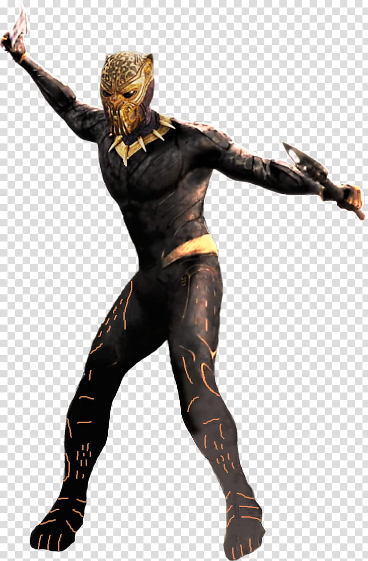 MCU Black Panther Killmonger Golden Jaguar transparent background PNG clipart