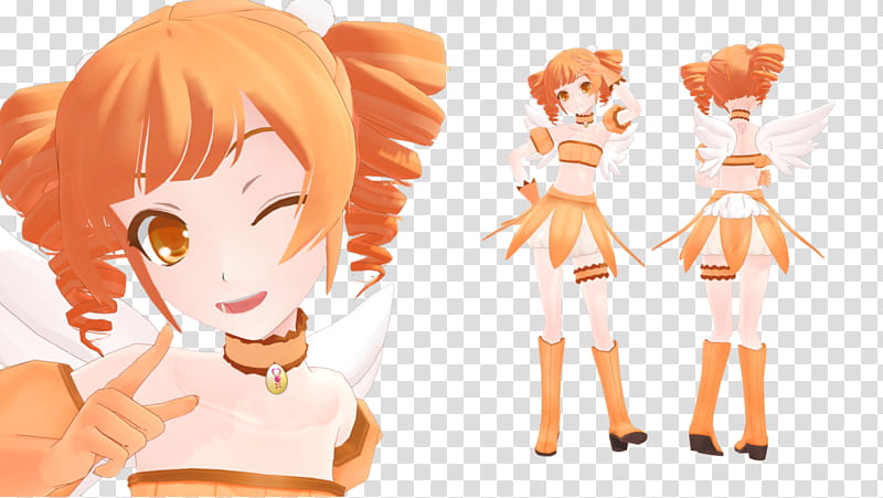 Mew Tachibana Mikan. transparent background PNG clipart