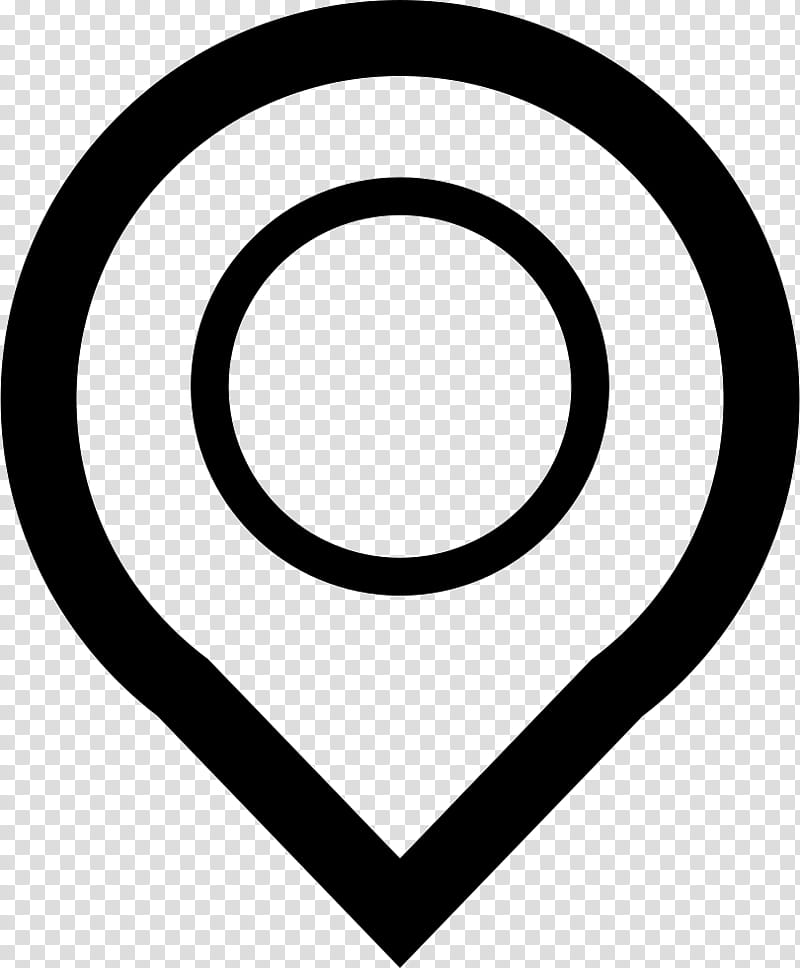 Location Symbol, Map, Address Bar, Flag, Computer Monitors, Line, Circle, Blackandwhite transparent background PNG clipart