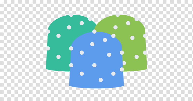 Dot, Green, Polka Dot, Cap, Headgear, Tshirt, Baking Cup transparent background PNG clipart