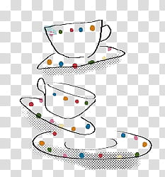 drawpiccuts, teacups and saucers transparent background PNG clipart