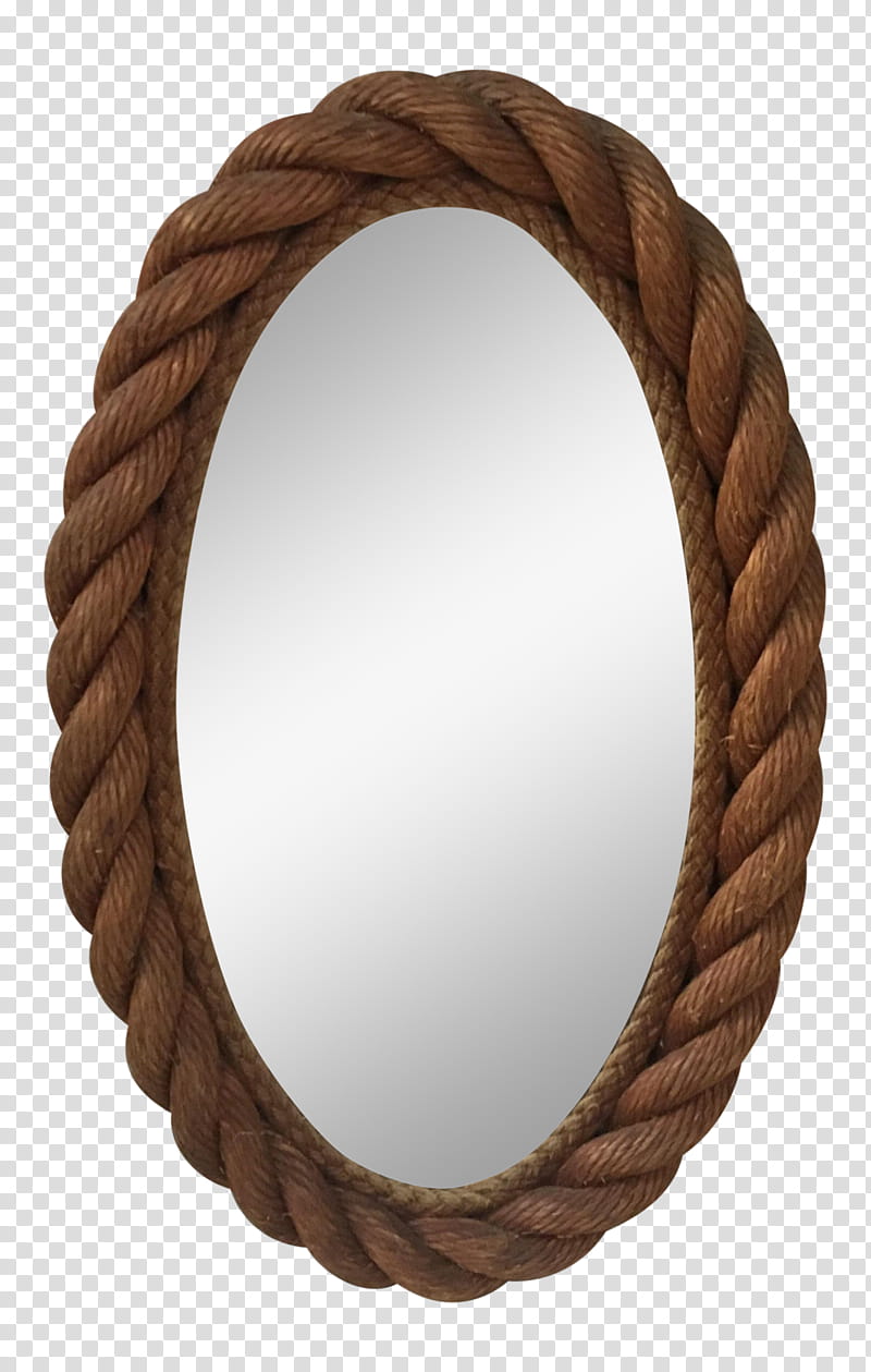 Oval M Rope, Mirror, Shopstyle, One Kings Lane transparent background PNG clipart