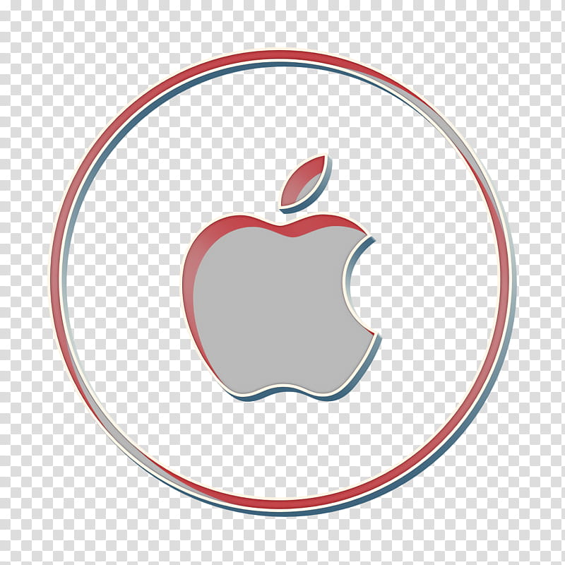 Apple Logo, Apple Icon, Heart, Line, Computer, M095, Red, Fruit transparent background PNG clipart