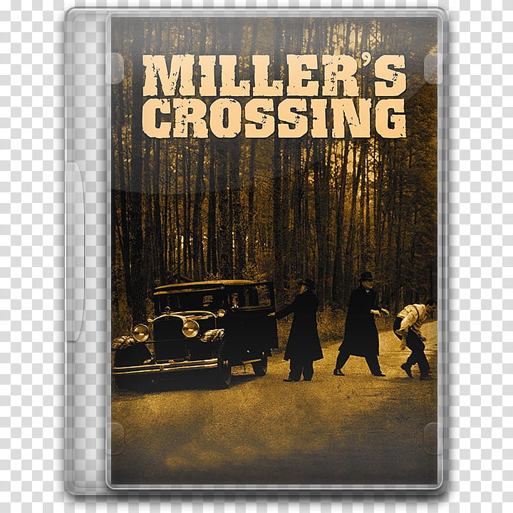 Coen Brothers Filmography Plastic Case Covers, Miller's Crossing transparent background PNG clipart