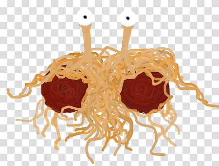 Flying Spaghetti Monster transparent background PNG clipart