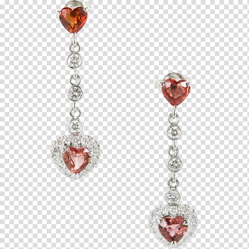 Fashion Heart, Ruby, Earring, Sapphire, Diamond, Carat, Jewellery, Sapphire Drop Earrings transparent background PNG clipart