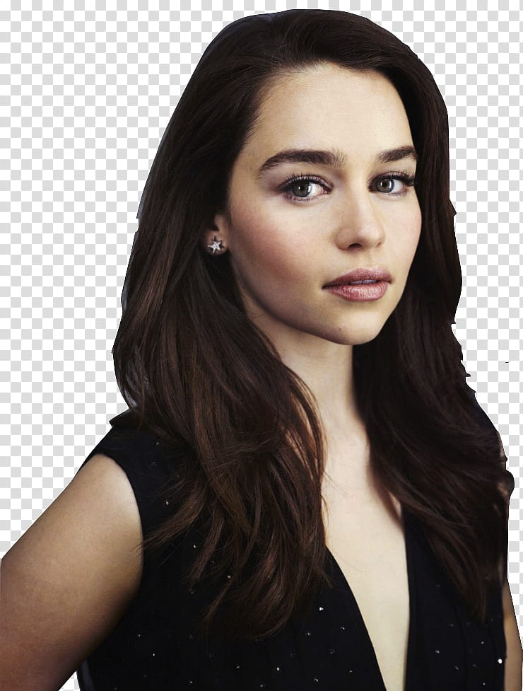 Emilia Clarke Closeup transparent background PNG clipart