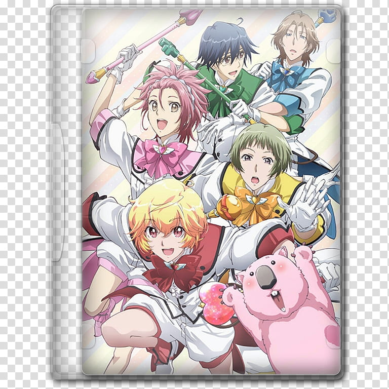 Anime  Winter Season Icon , Binan Koukou Chikyuu Bouei-bu Love!, anime character case transparent background PNG clipart