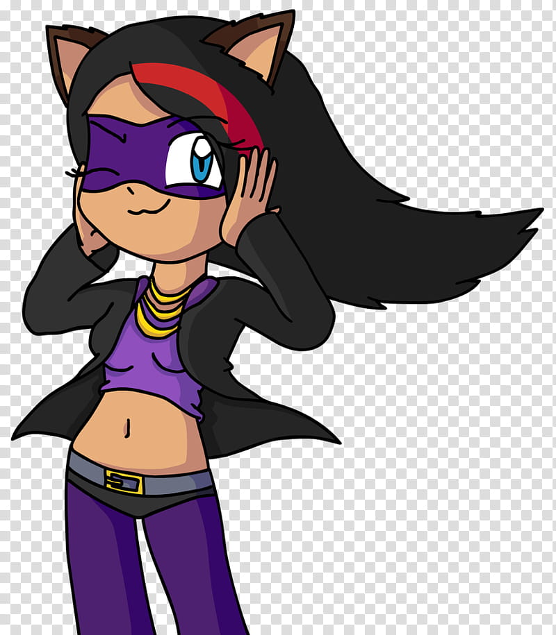 Catherine the masked Cat Girl transparent background PNG clipart