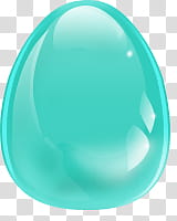 Easter awaiter, green egg illustration transparent background PNG clipart