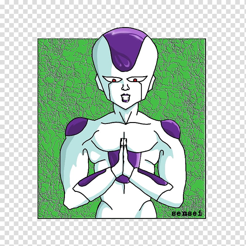 Freeza Has Game Face transparent background PNG clipart