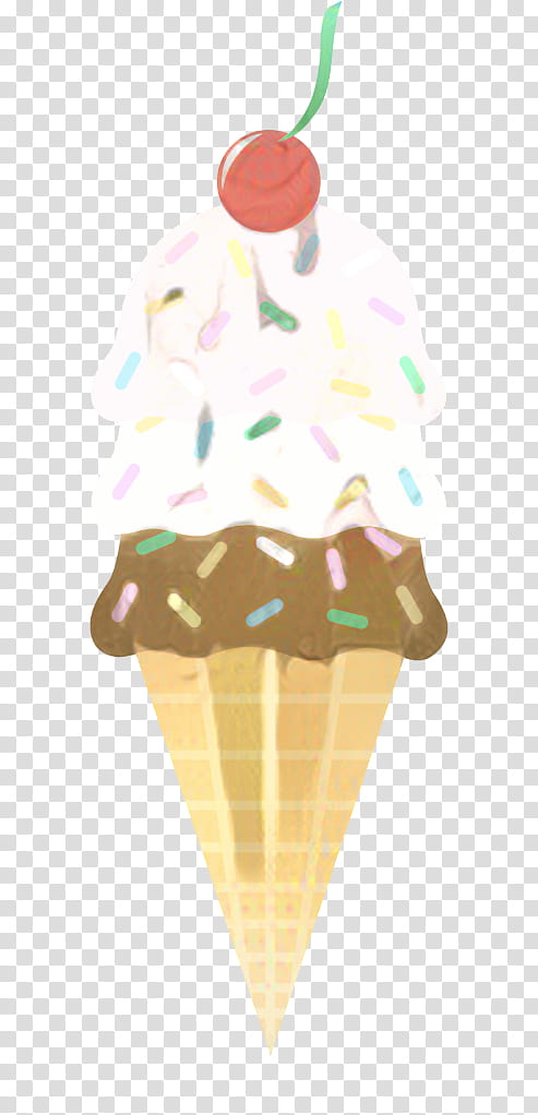 Ice Cream Cone, Ice Cream Cones, Sundae, Fudge, Dessert, Sprinkles, Neapolitan Ice Cream, Chocolate Ice Cream transparent background PNG clipart