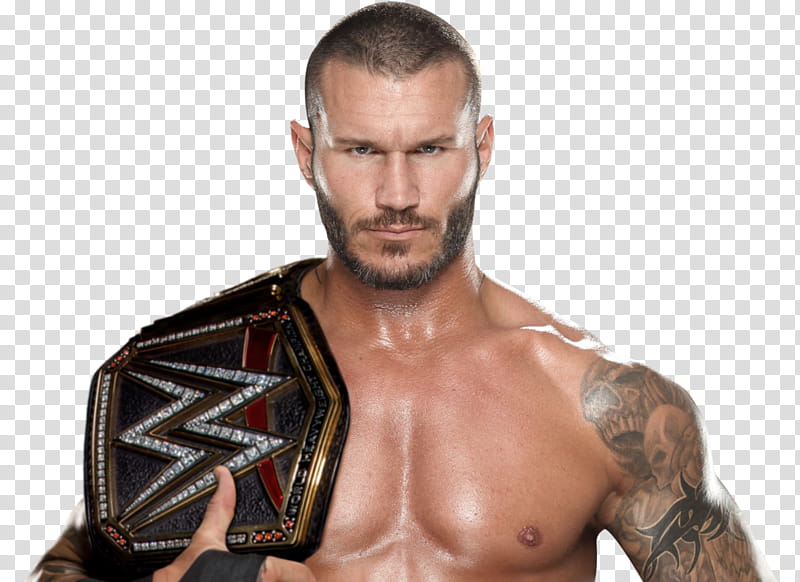 Randy Orton WWE Champion  transparent background PNG clipart