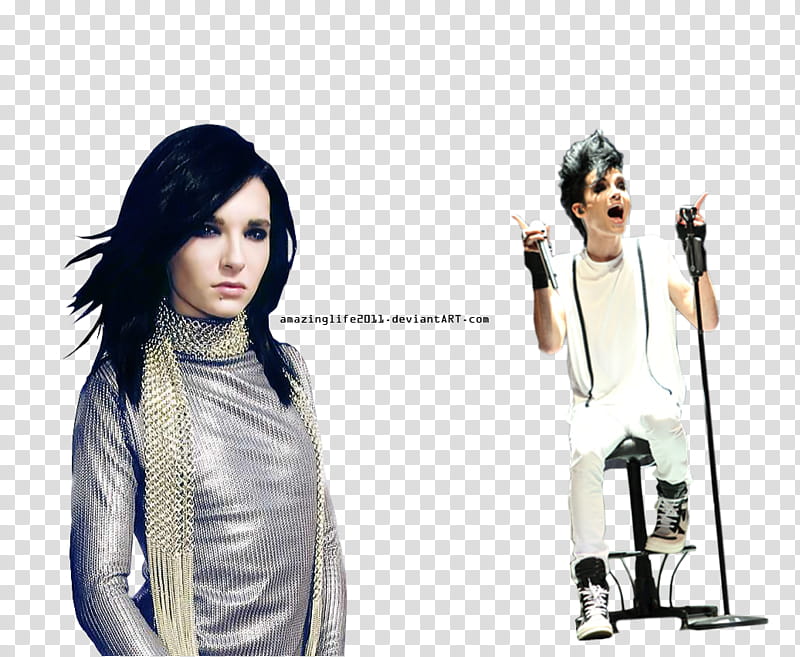 Bill Kaulitz  transparent background PNG clipart