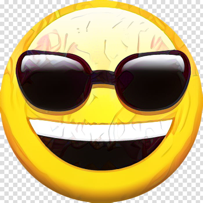 World Emoji Day, Smiley, Emoticon, Sunglasses, Face With Tears Of Joy Emoji, Eyewear, Yellow, Facial Expression transparent background PNG clipart