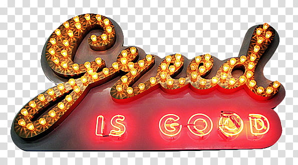 Neon Signs s, Greed Is Good neon signage transparent background PNG clipart