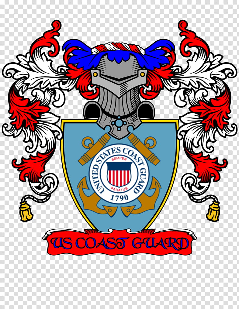 US Coast Guard CoAs transparent background PNG clipart