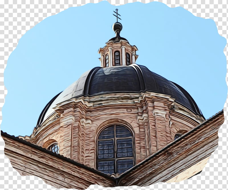 Church, Dome, Architecture, Building, Sky, Facade, Lowangle Shot, Landscape transparent background PNG clipart