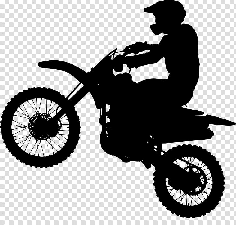 Bike, Motorcycle, Motocross, Motorcycle Helmets, Crossmotor, Silhouette, Dirt Bike, Bicycle Helmets transparent background PNG clipart