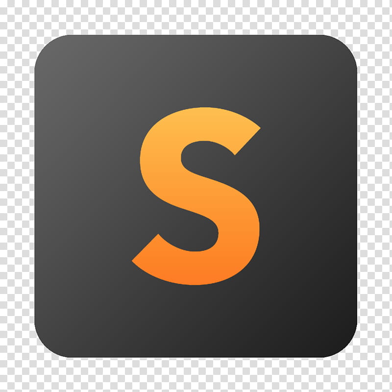 macOS App Icons, sublime-text- transparent background PNG clipart