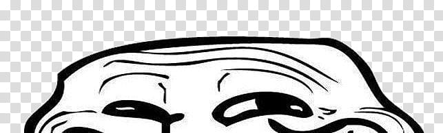 Troll Face, meme illustration transparent background PNG clipart