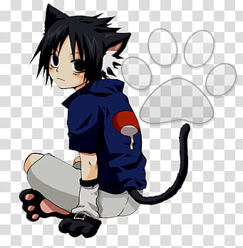 Sasuke Neko Skin For Rainmeter Naturo Character