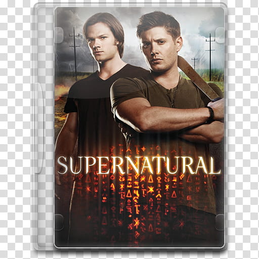 TV Show Icon Mega , Supernatural , Supernatural DVD case transparent background PNG clipart
