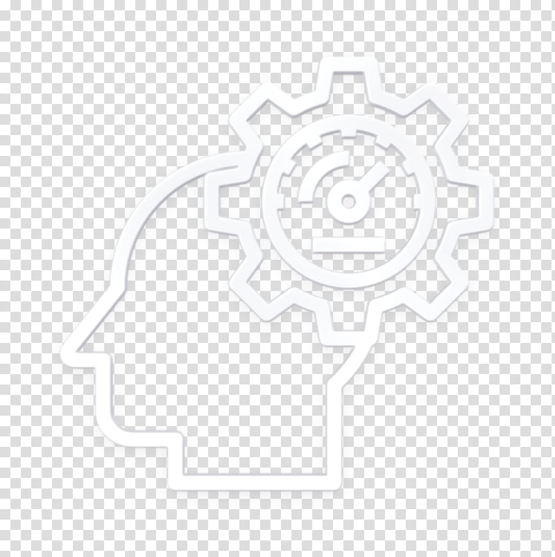Head icon Management icon Innovation icon, Logo, Emblem, Symbol, Blackandwhite transparent background PNG clipart