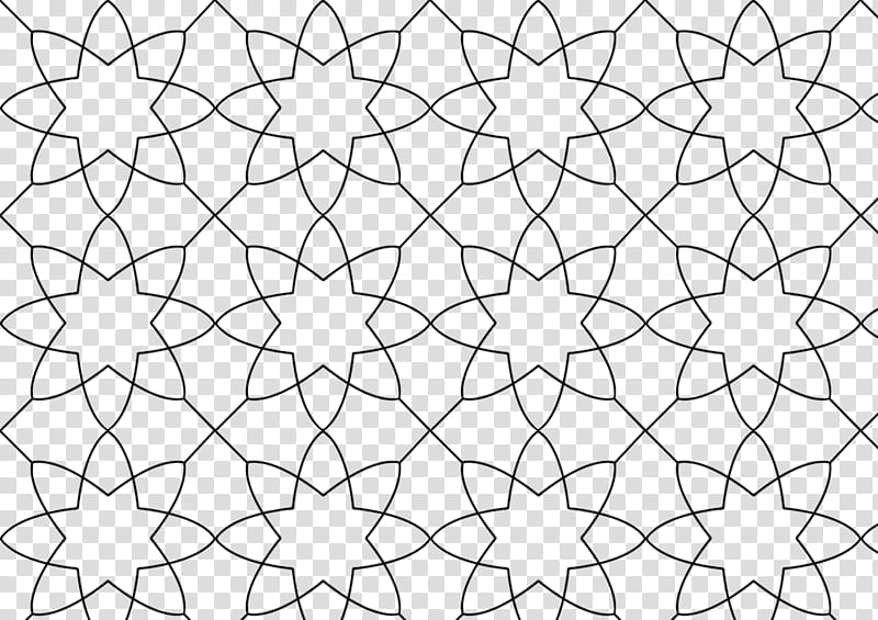 Fishnet Patterns Black Star Art Transparent Background Png
