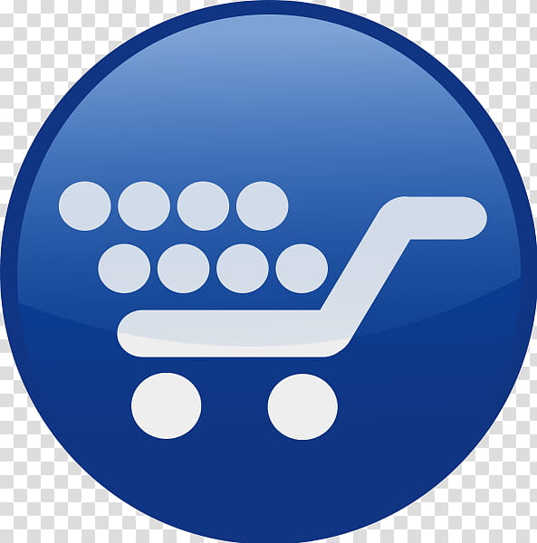 Ecommerce Logo, Shopping Cart, Shopping Bag, Reusable Shopping Bag, Sales, Circle, Symbol, Electric Blue transparent background PNG clipart