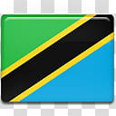 All in One Country Flag Icon, Tanzania-Flag- transparent background PNG clipart