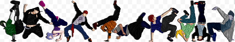 Akatsuki Break Dancers transparent background PNG clipart