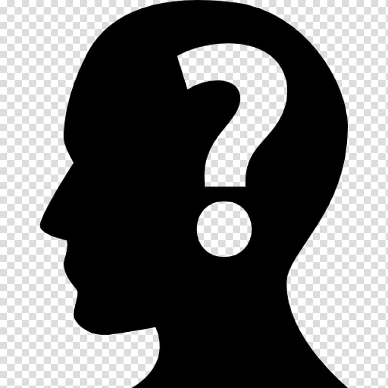 Question Mark, Interrogative, Head, Silhouette, Facebook, Human Head, Philosophy, Symbol transparent background PNG clipart