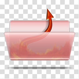 Heaven Hell, white and red plastic container transparent background PNG clipart