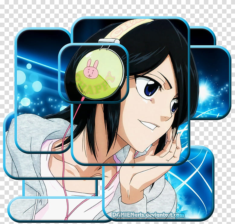 Kuchiki Rukia  transparent background PNG clipart