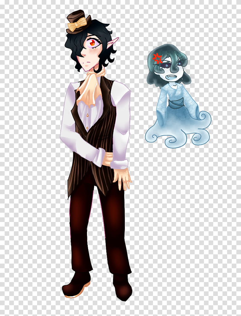 Foster and the small Yuki-Onna (+Speedpaint) transparent background PNG clipart
