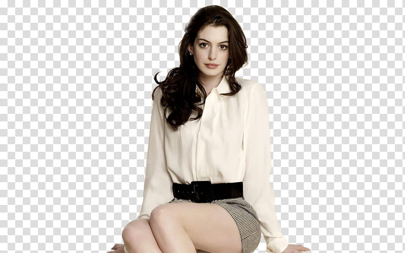 Anne Hathaway transparent background PNG clipart