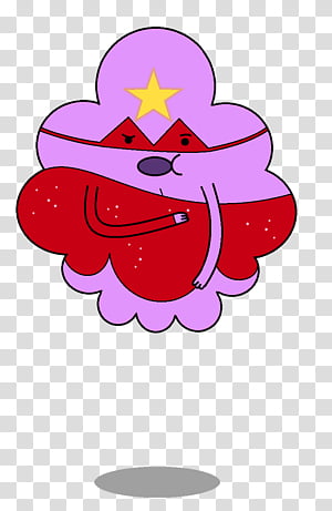 purple and red cartoon character transparent background PNG clipart thumbnail