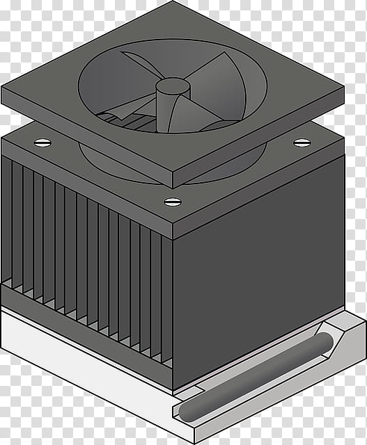 Computer, Heat Sink, Computer Fan, Computer Cooling, Central Processing Unit, Duron, Advanced Micro Devices, Technology transparent background PNG clipart