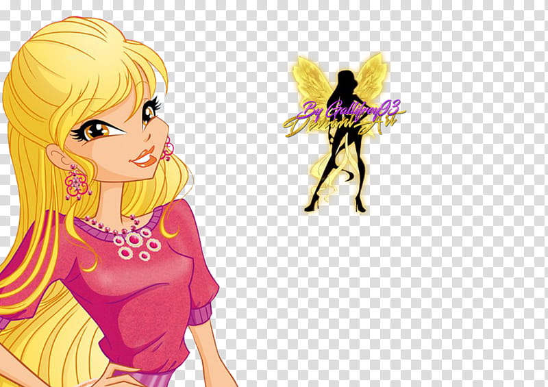 Winx Club Stella Sweet Magic Couture transparent background PNG clipart