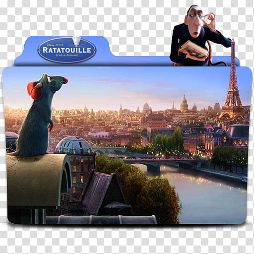 Ratatouille  Folder Icon, DAY..U () transparent background PNG clipart