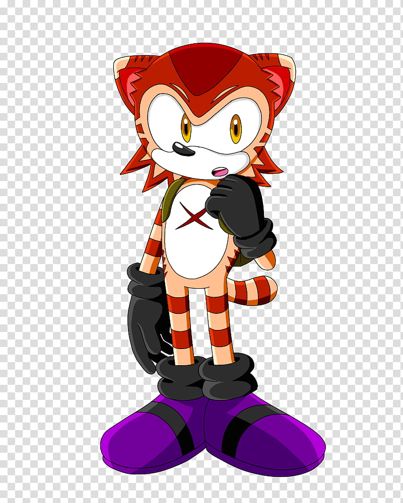 Sonic x Style Commission Ten the Red Panda transparent background PNG clipart