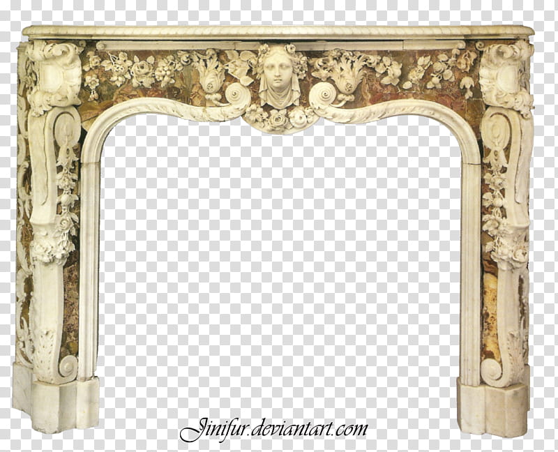 Antique furniture in , beige and brown decor transparent background PNG clipart