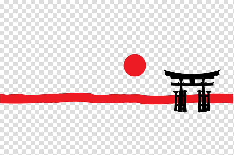 Japan, Itsukushima Shrine, Shinto Shrine, Torii, Temple, Table, Logo transparent background PNG clipart