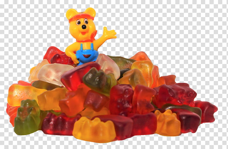 Bear, Gummy Bear, Gummy Candy, Gelatin Dessert, Confectionery, Haribo, Jelly Bean, Food transparent background PNG clipart